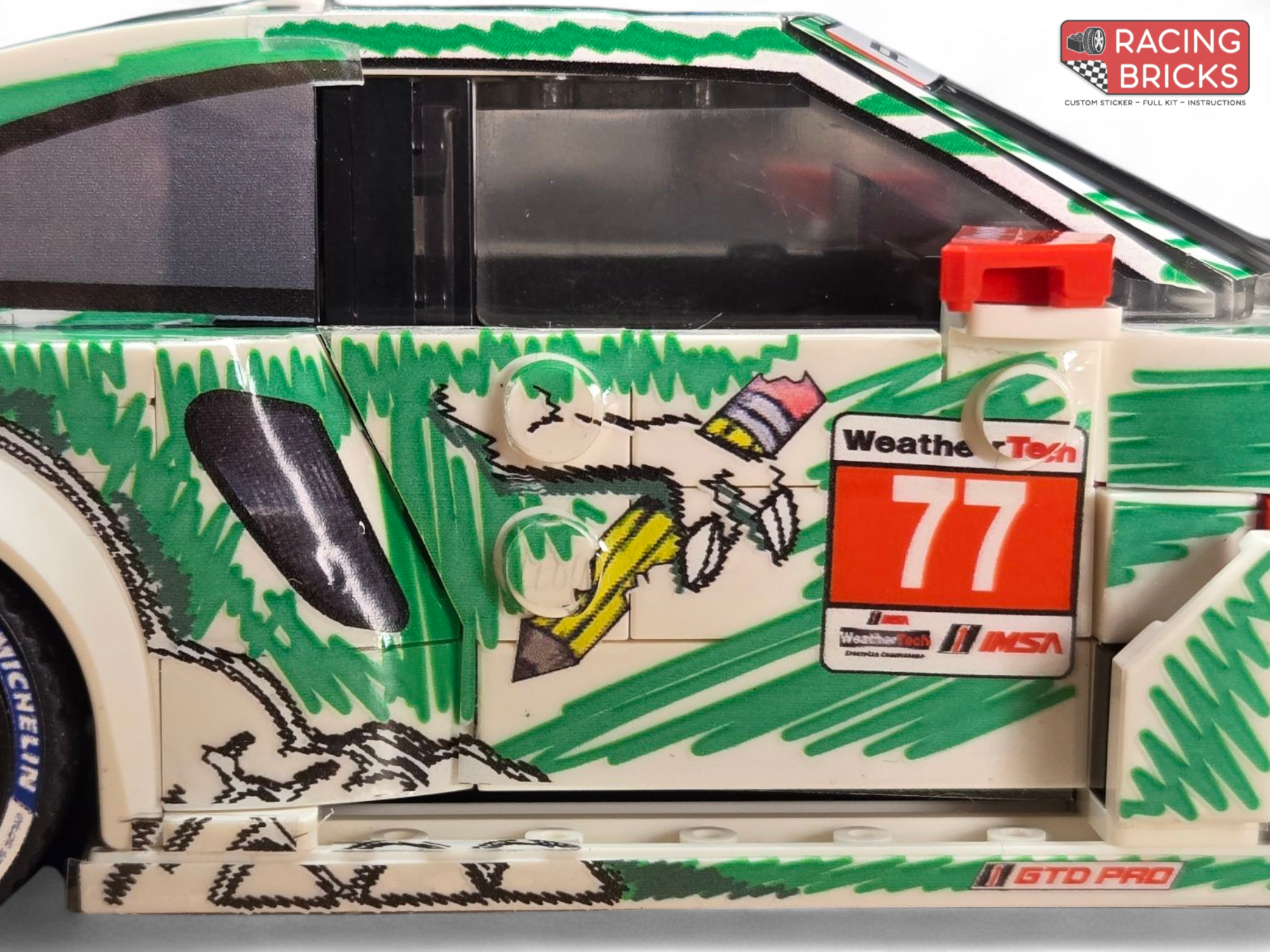 GT Kit Porsche 911 GT3 AO Racing "Sketchy" - immagine 8